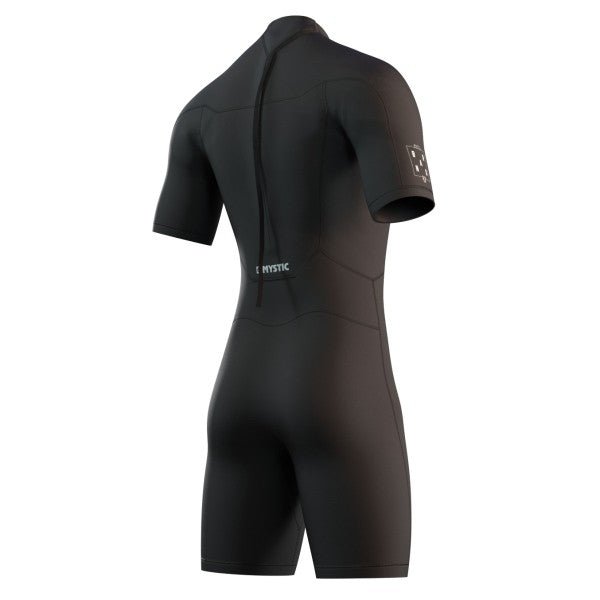 Mystic - Brand 3/2 Shorty Back Zip Black - 46/XS - GearFreak
