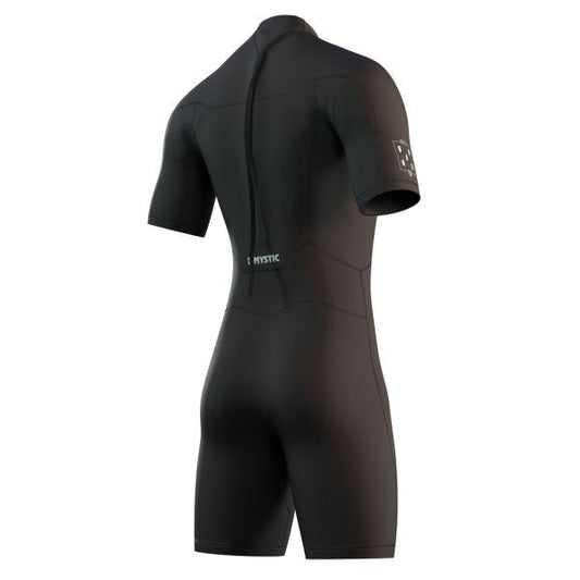 Mystic - Brand 3/2 Shorty Back Zip Black - 46/XS - GearFreak