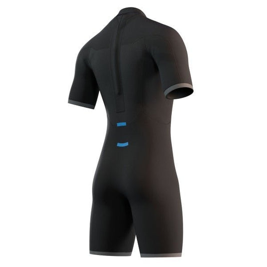 Mystic - Brand 3/2 Shorty Back Zip Black - 46/XS - GearFreak