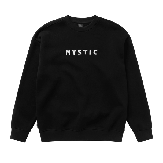 Mystic - Brand Crew Sweat - Black - L - GearFreak