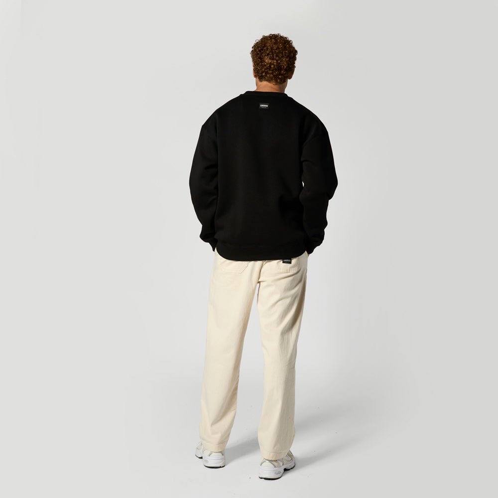 Mystic - Brand Crew Sweat - Black - L - GearFreak