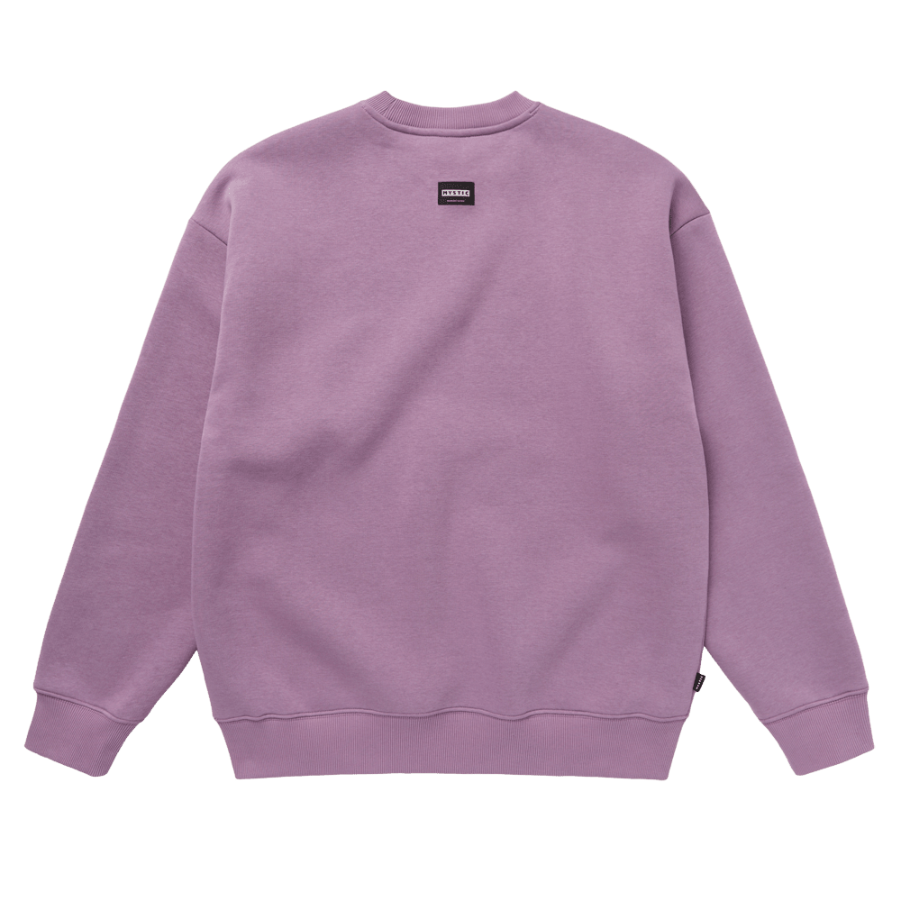 Mystic - Brand Crew Sweat - Rosewood - L - GearFreak