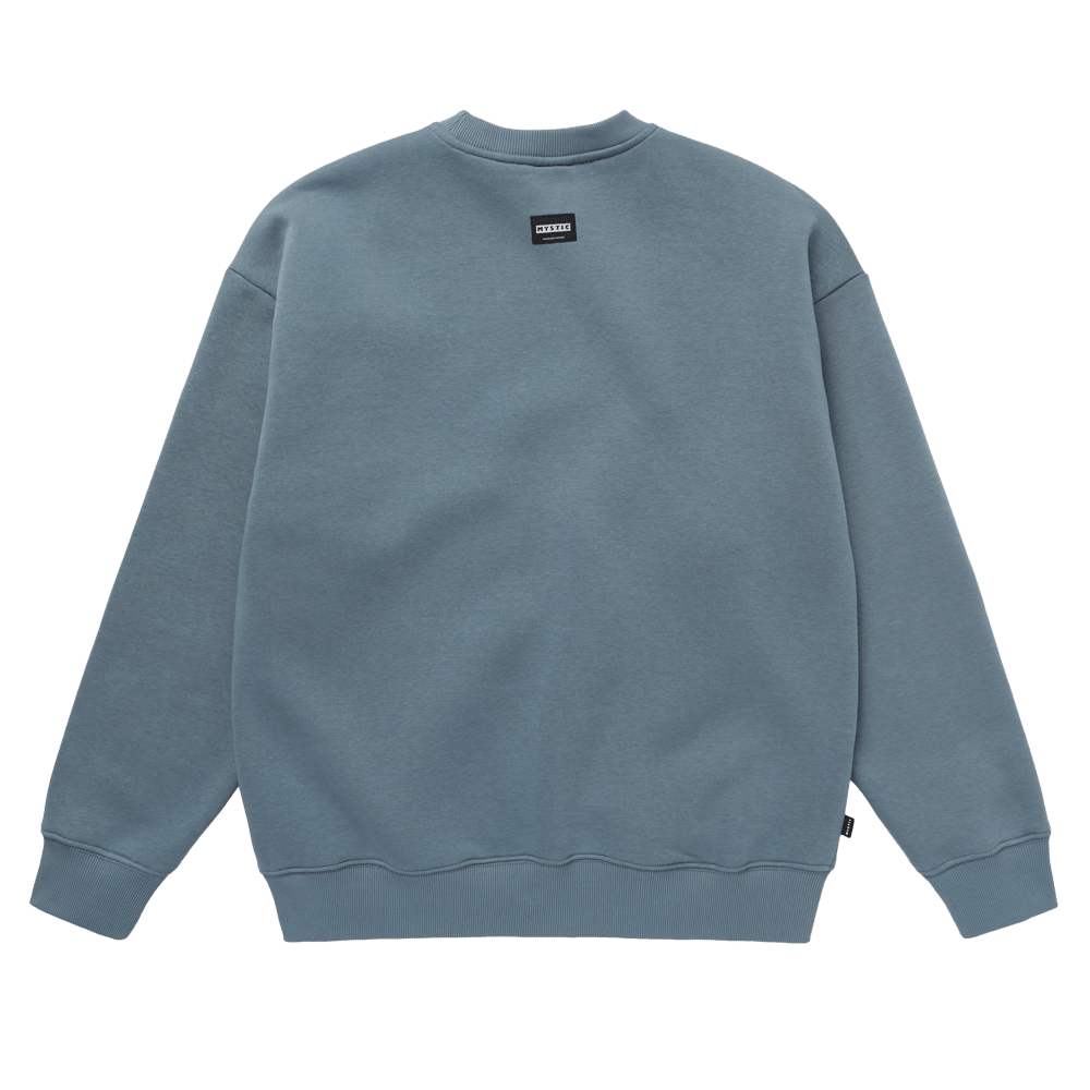 Mystic - Brand Crew Sweat - Tidal Blue - L - GearFreak