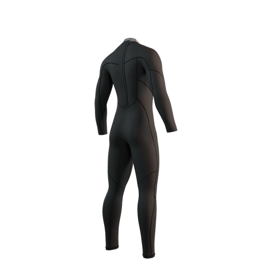 Mystic - Brand Fullsuit 3/2mm Bzip Flatlock - Black - L - GearFreak