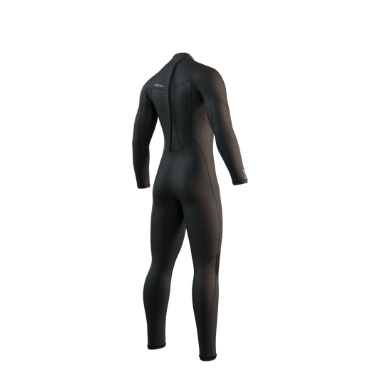 Mystic - Brand Fullsuit 3/2mm Bzip Flatlock - Black - L - GearFreak