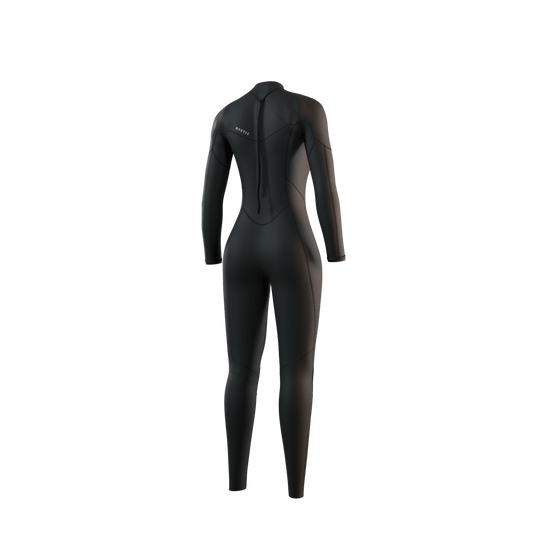 Mystic - Brand Fullsuit 3/2mm Bzip Flatlock Women - Black - L - GearFreak