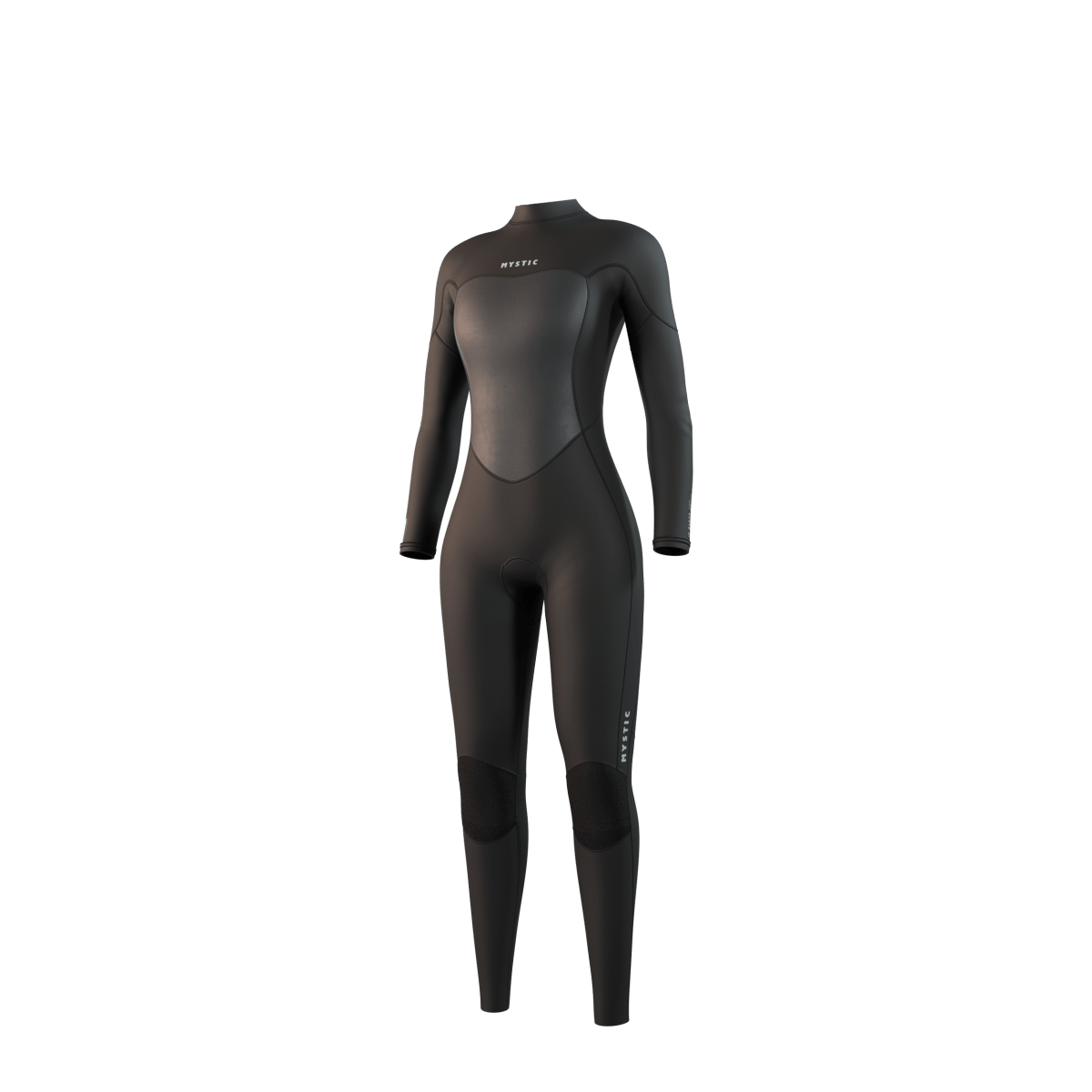 Mystic - Brand Fullsuit 3/2mm Bzip Flatlock Women - Black - L - GearFreak