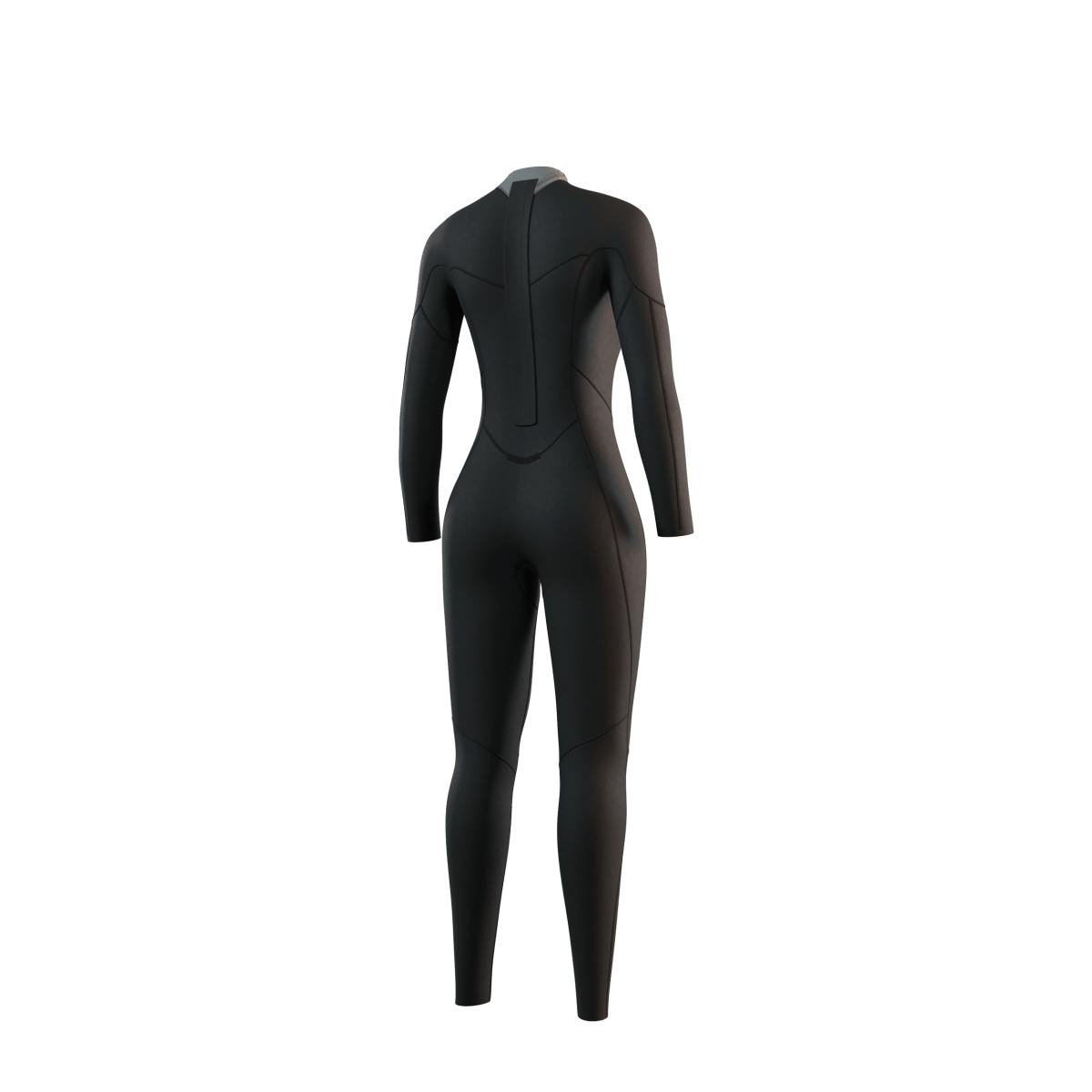 Mystic - Brand Fullsuit 3/2mm Bzip Flatlock Women - Black - L - GearFreak