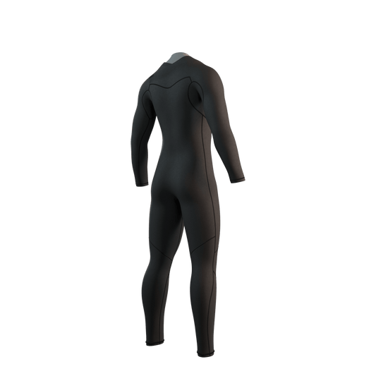 Mystic - Brand Fullsuit 3/2mm Fzip Flatlock - Black - L - GearFreak