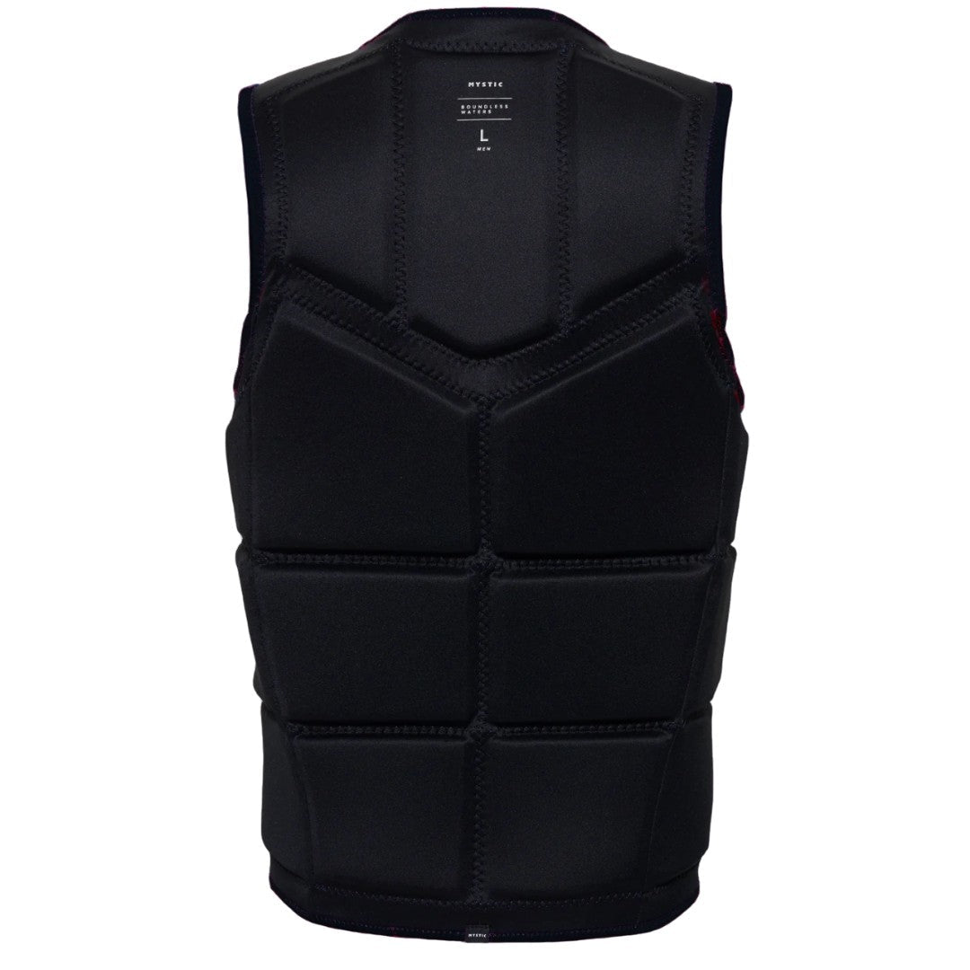 Mystic - Brand Impact Vest Fzip Wake CE Red - XS - GearFreak