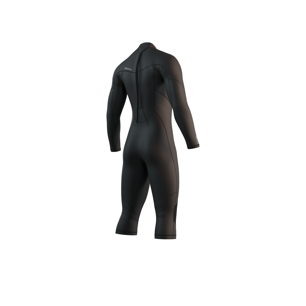 Mystic - Brand Longarm Shortleg 3/2mm Bzip Flatlock - Black - L - GearFreak