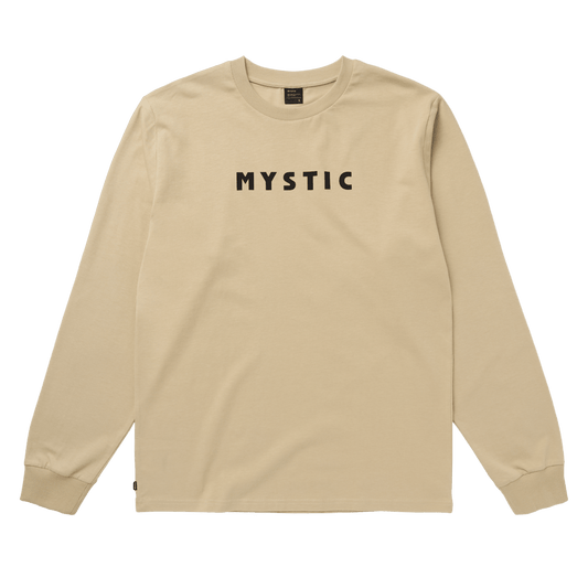 Mystic - Brand L/S Tee - Pale Khaki - XL - GearFreak