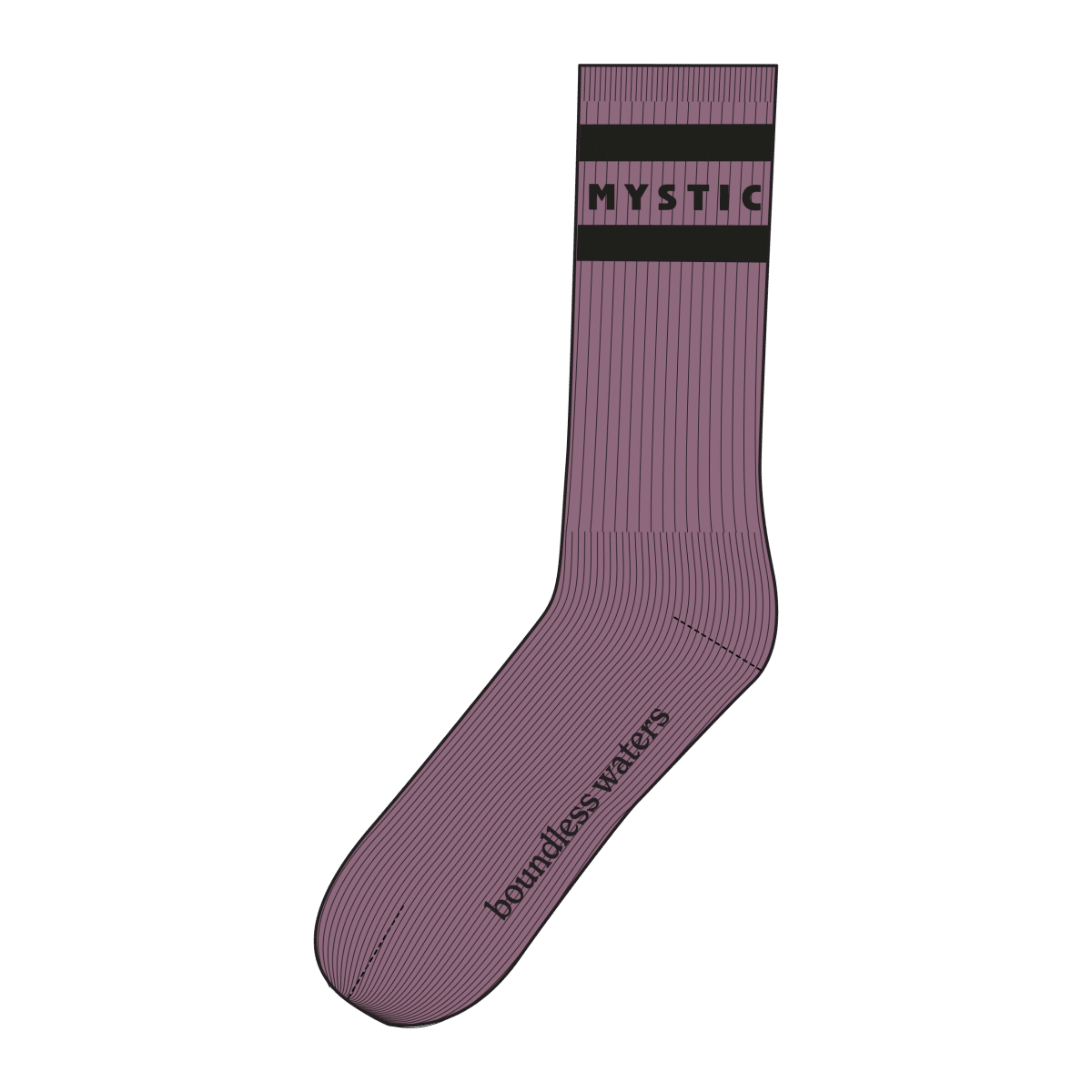Mystic - Brand Season Socks - Rosewood - 35 - 38 - GearFreak