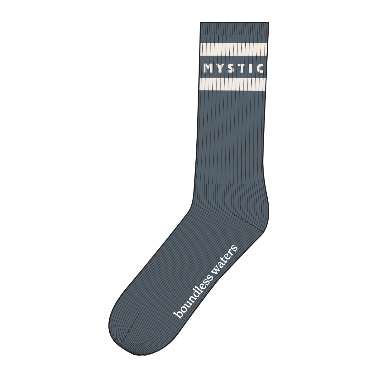 Mystic - Brand Season Socks - Tidal Blue - 35 - 38 - GearFreak