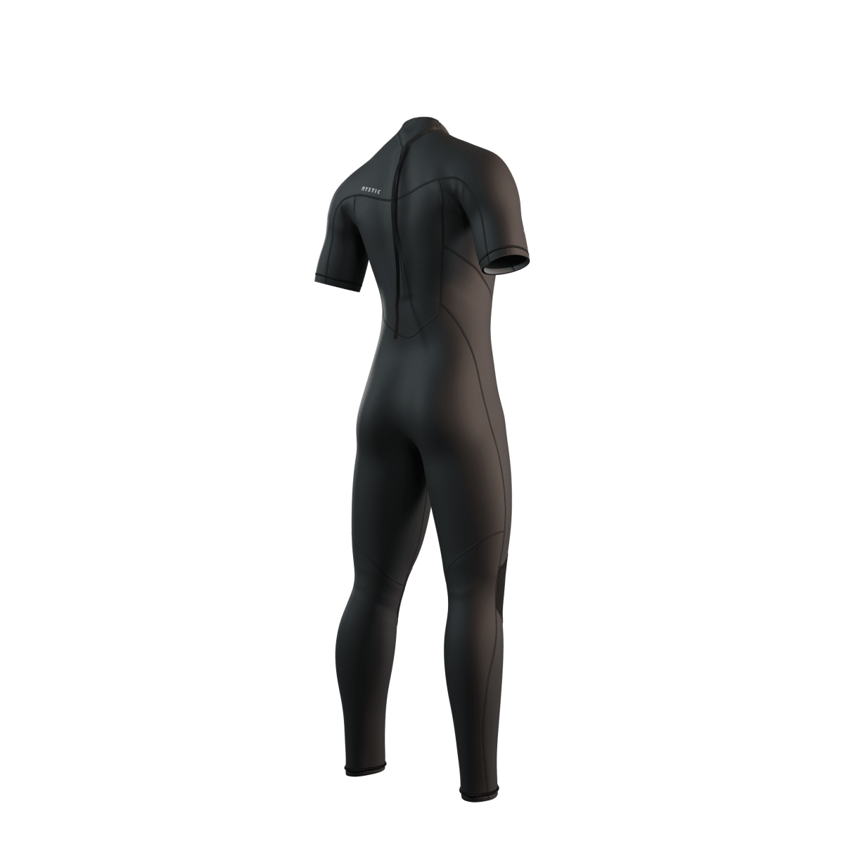 Mystic - Brand Shortarm 3/2mm Bzip Flatlock - Black - L - GearFreak