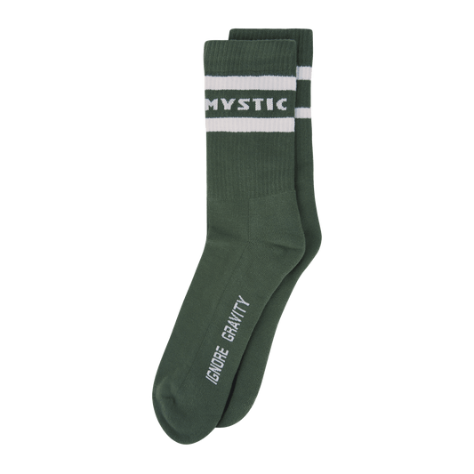 Mystic - Brand Socks - Brave Green - 35 - 38 - GearFreak