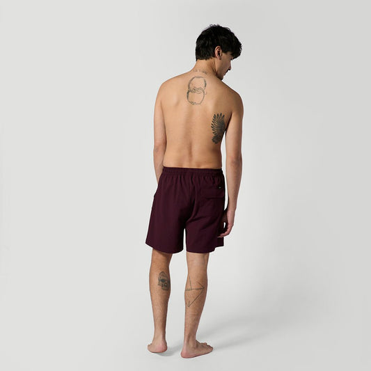 Mystic - Brand Structure Swim Short - Oxblood Red - L - GearFreak