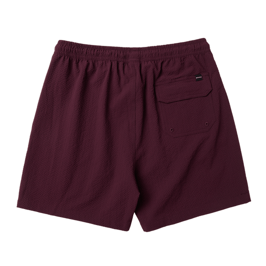 Mystic - Brand Structure Swim Short - Oxblood Red - L - GearFreak