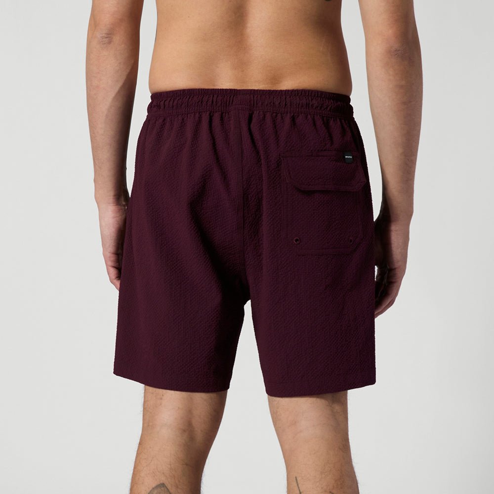 Mystic - Brand Structure Swim Short - Oxblood Red - L - GearFreak