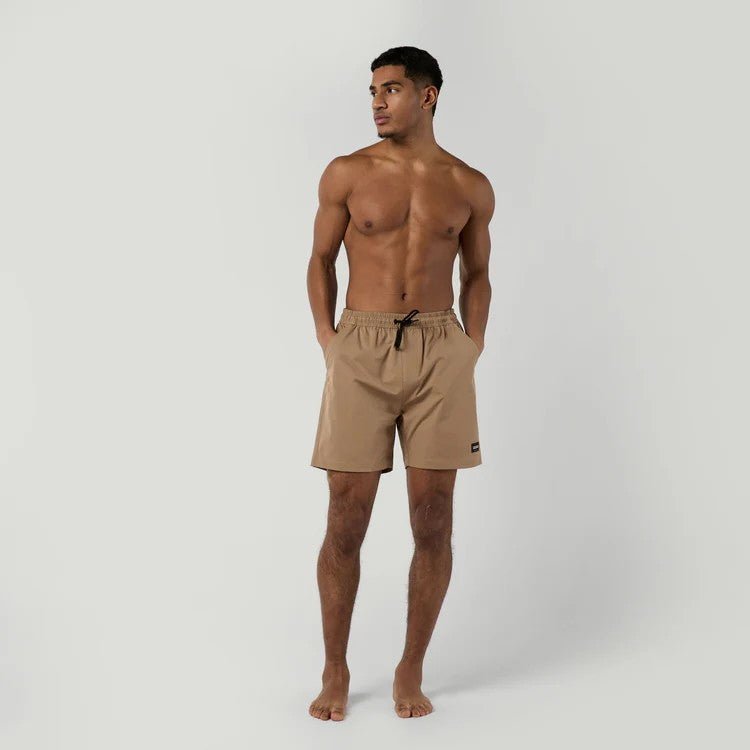 Mystic - Brand Swimshort | Slate Brown - S - GearFreak
