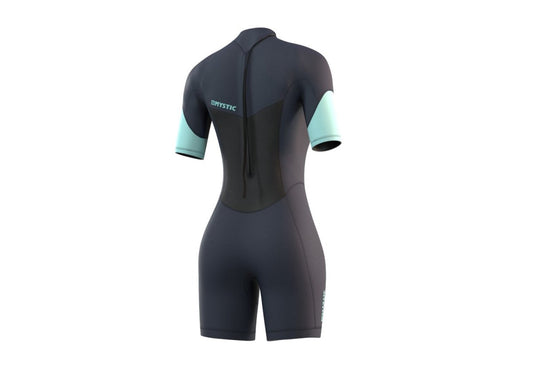 Mystic - Brand Wms 3/2 Shorty Back Zip Night Blue - 34/XS - GearFreak