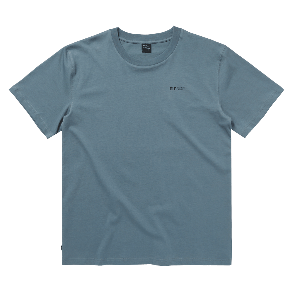 Mystic - Center Tee - Tidal Blue - L - GearFreak