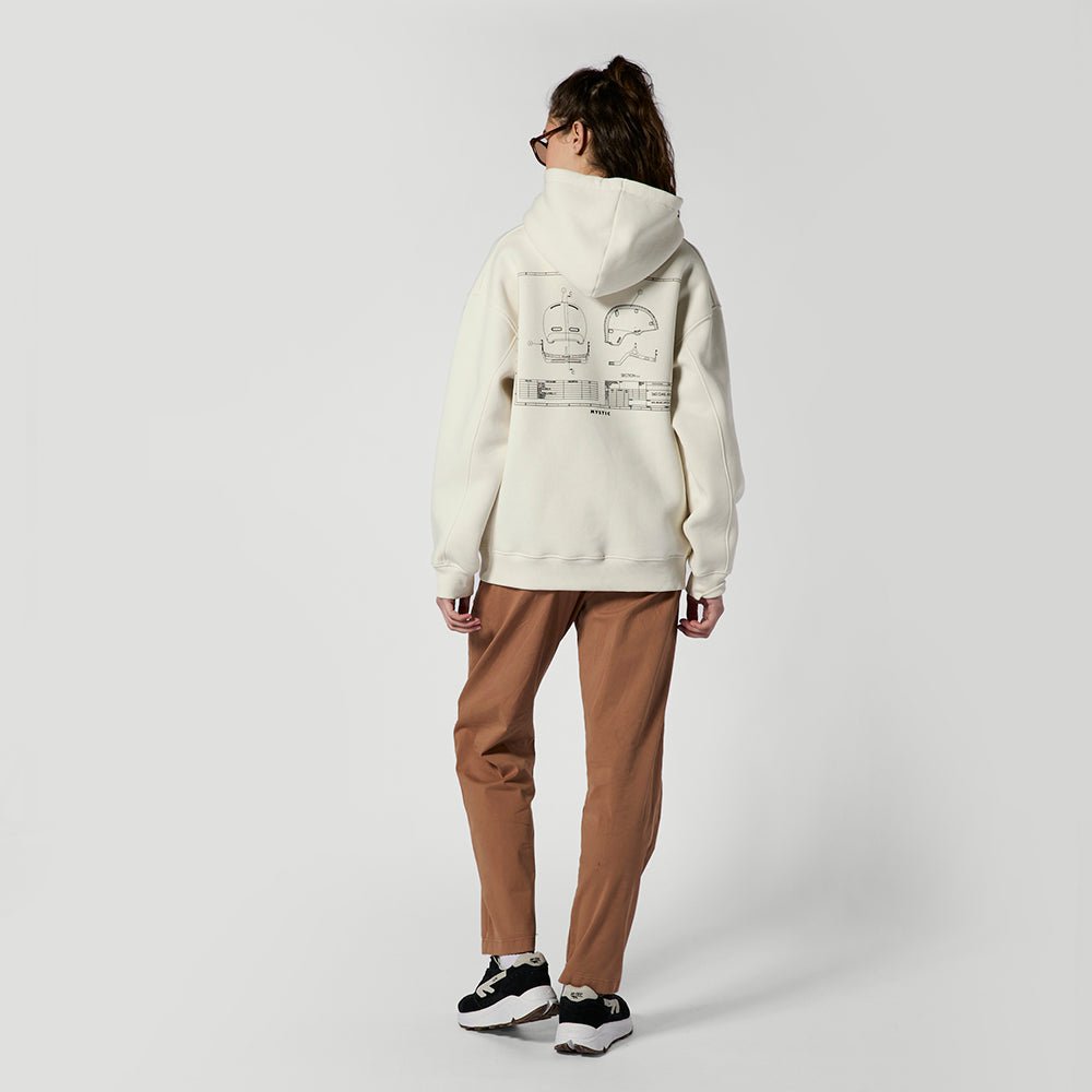 Mystic - Concept H1 Hood Sweat - Off White - L - GearFreak
