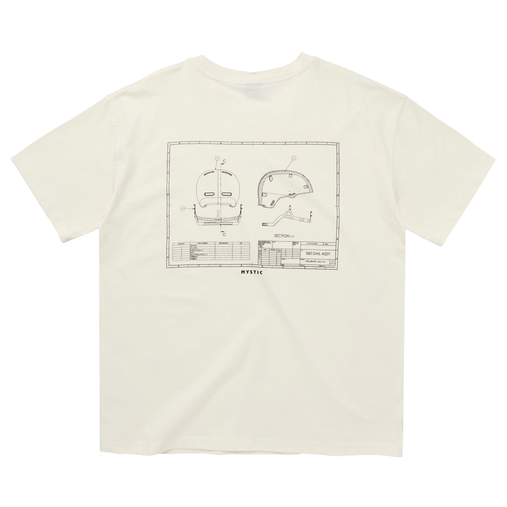 Mystic - Concept H1 Tee - Off White - L - GearFreak