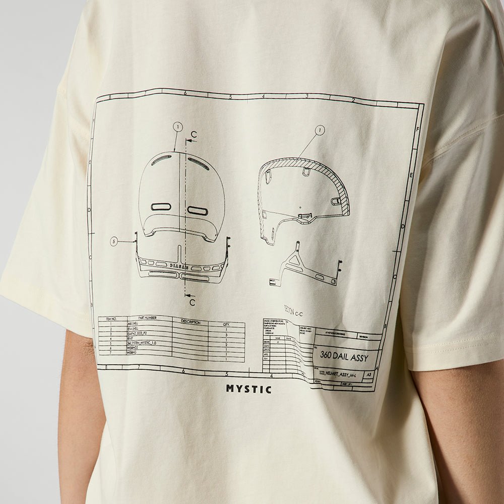 Mystic - Concept H1 Tee - Off White - L - GearFreak