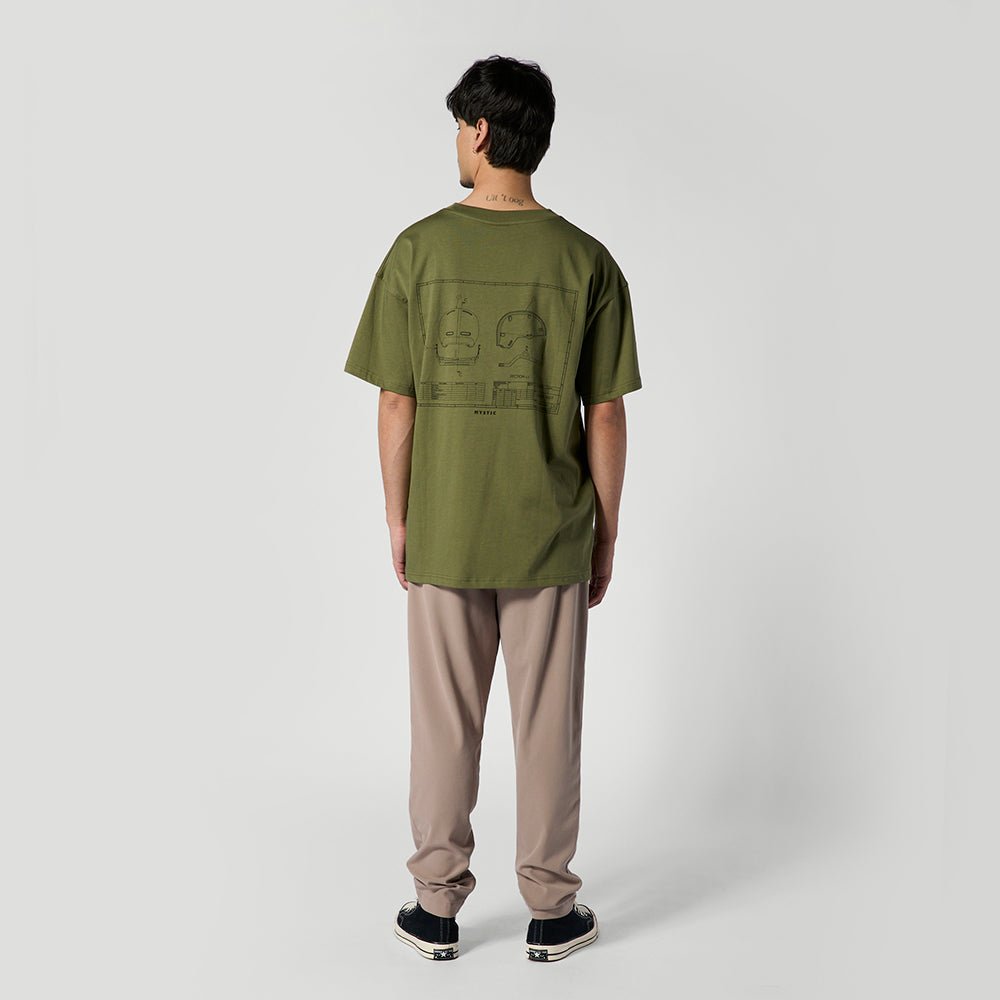 Mystic - Concept H1 Tee - Olive Green - L - GearFreak