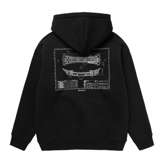 Mystic - Concept SB1 Hood Sweat - Black - L - GearFreak
