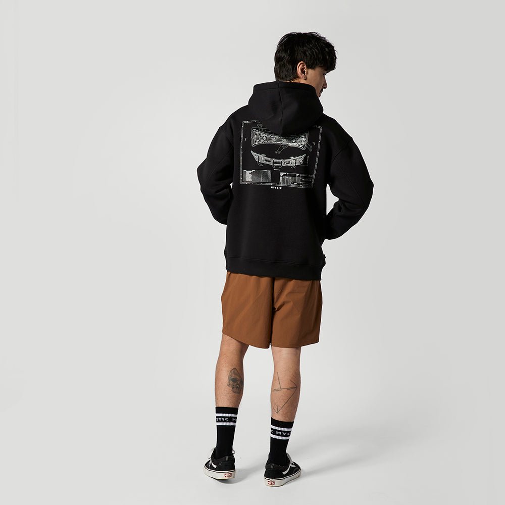 Mystic - Concept SB1 Hood Sweat - Black - L - GearFreak