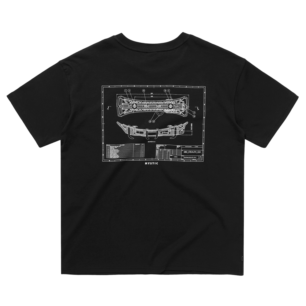 Mystic - Concept SB1 Tee - Black - L - GearFreak