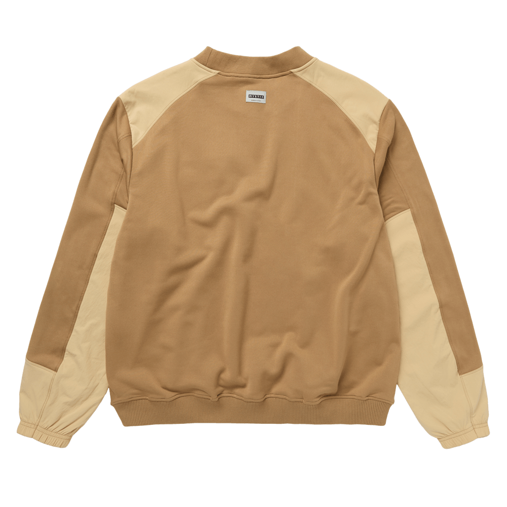 Mystic - Conflux Crew Sweat - Slate Brown - L - GearFreak
