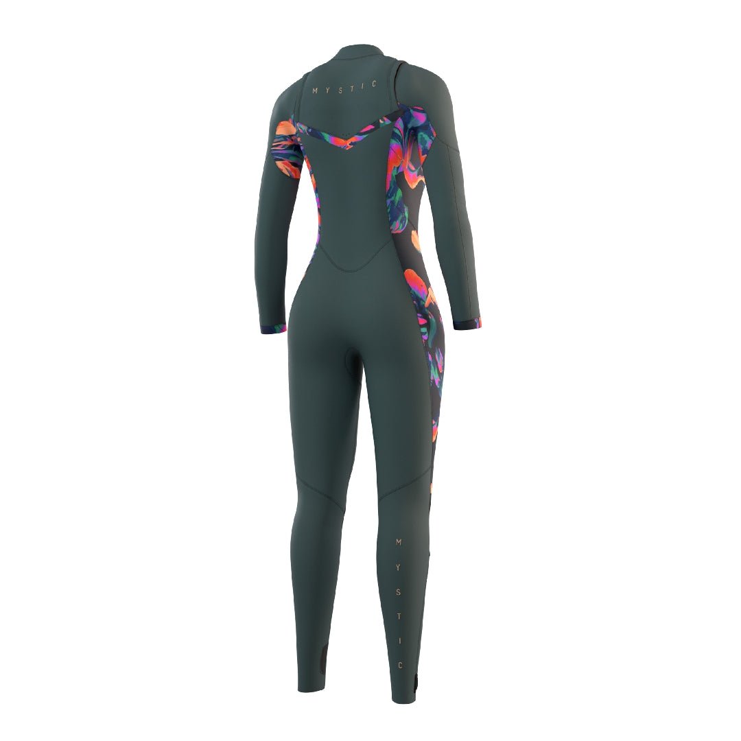 Mystic - Dazzled Fullsuit 5/3 Fzip Women Dark Leaf - 34/XS - GearFreak