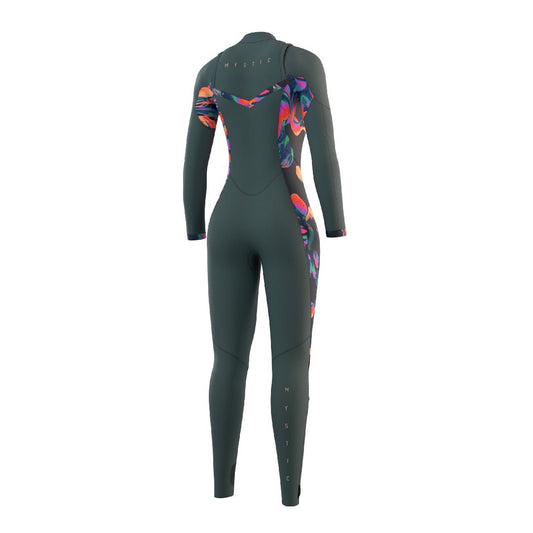 Mystic - Dazzled Fullsuit 5/3 Fzip Women Dark Leaf - 34/XS - GearFreak
