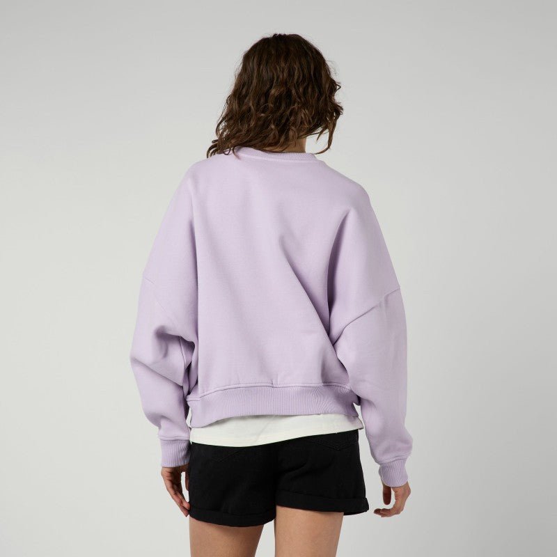 Mystic - Dropped Shoulder Crew Sweat | Lilac - XS - GearFreak