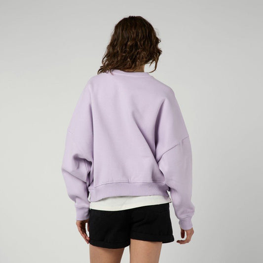 Mystic - Dropped Shoulder Crew Sweat | Lilac - XS - GearFreak
