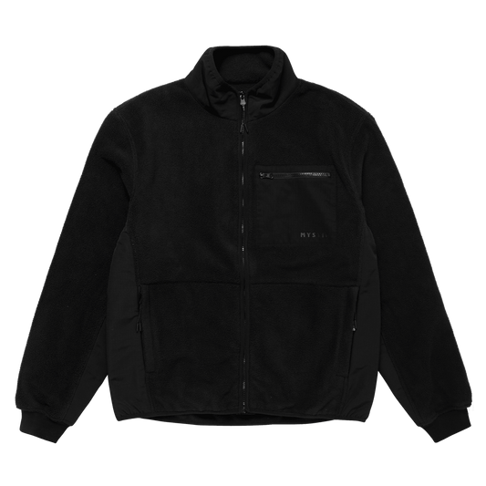 Mystic - DTS Fleece Zip Thru Sweat - Black - L - GearFreak