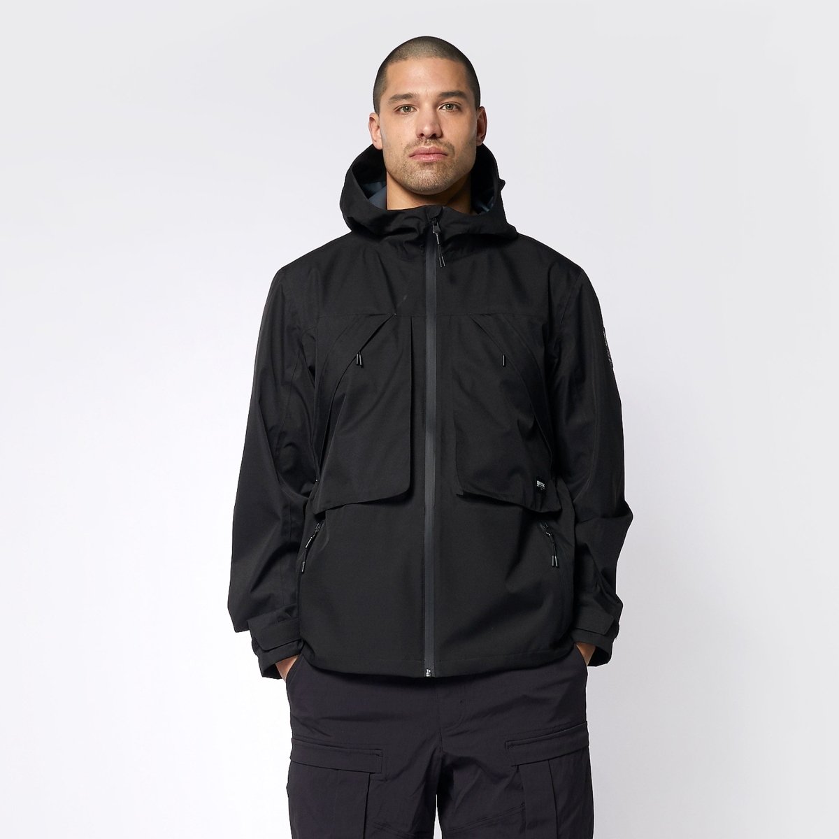 Mystic - DTS Rain Jacket - Black - L - GearFreak
