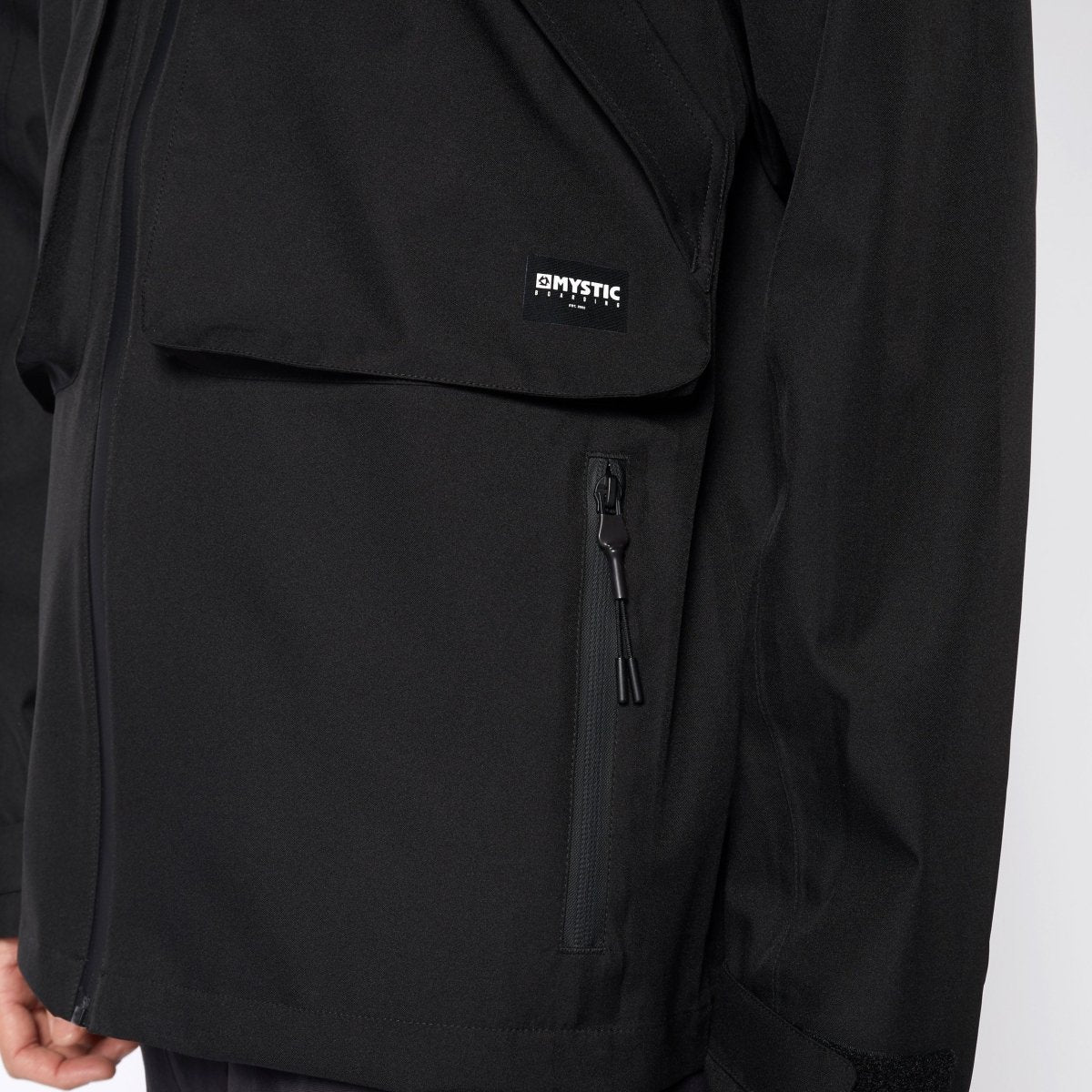 Mystic - DTS Rain Jacket - Black - L - GearFreak