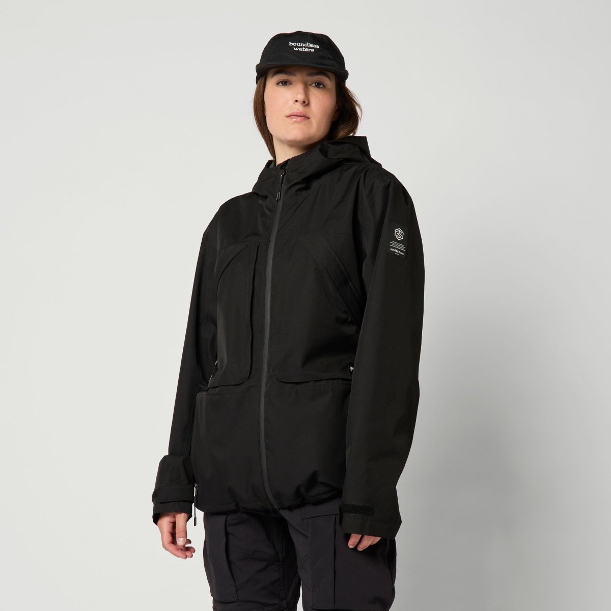 Mystic - DTS Rain Jacket - Black - L - GearFreak