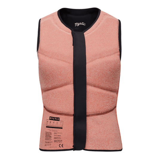 Mystic - Dusk Impact Vest Fzip Women - Black - L - GearFreak
