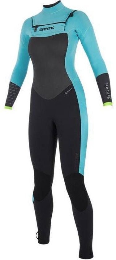 Mystic - Dutchess Fullsuit 3/2 Double Fzip Women Mint - 40/L - GearFreak