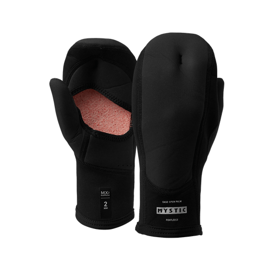 Mystic - Ease Glove 2mm Open Palm - Black - L - GearFreak