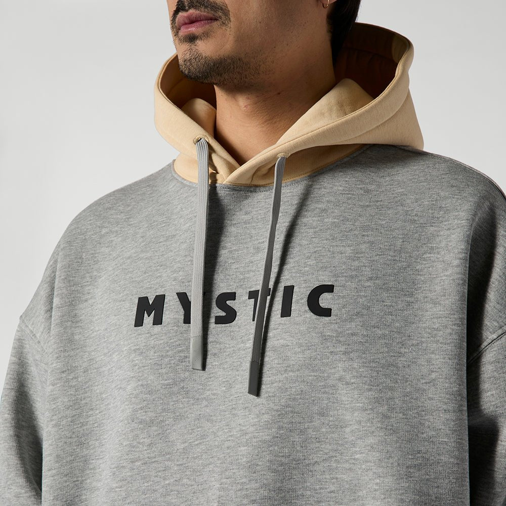 Mystic - Eclipsis Hood Sweat - Light Grey Melee - L - GearFreak