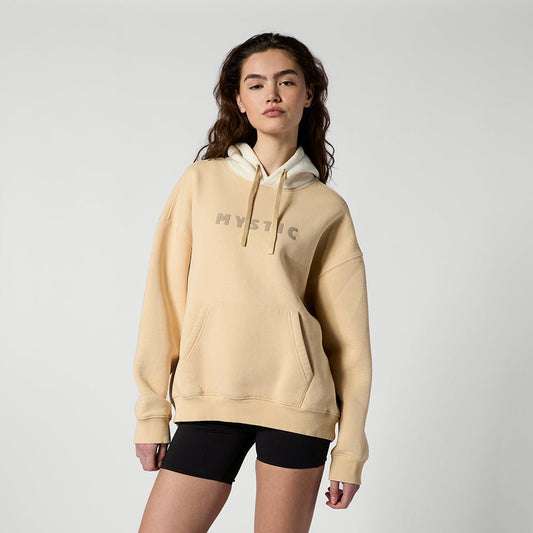 Mystic - Eclipsis Hood Sweat - Warm Sand - L - GearFreak