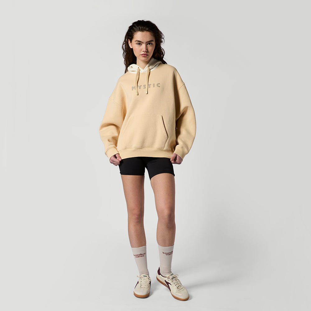 Mystic - Eclipsis Hood Sweat - Warm Sand - L - GearFreak