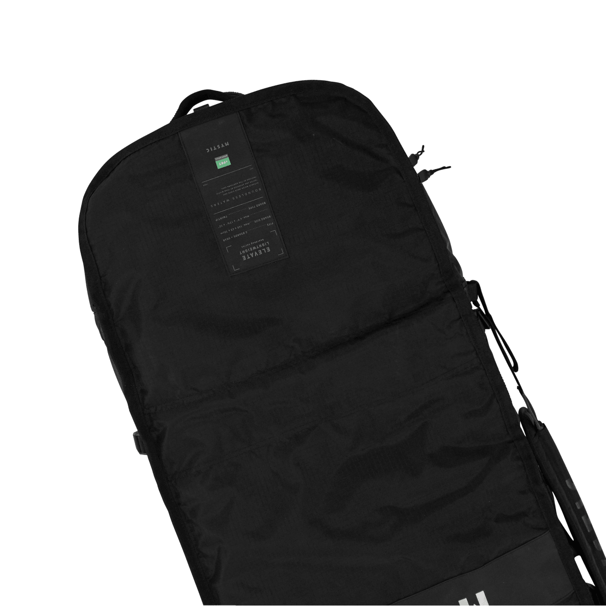 Mystic - Elevate Lightweight Boardbag - Black - 145cm - GearFreak