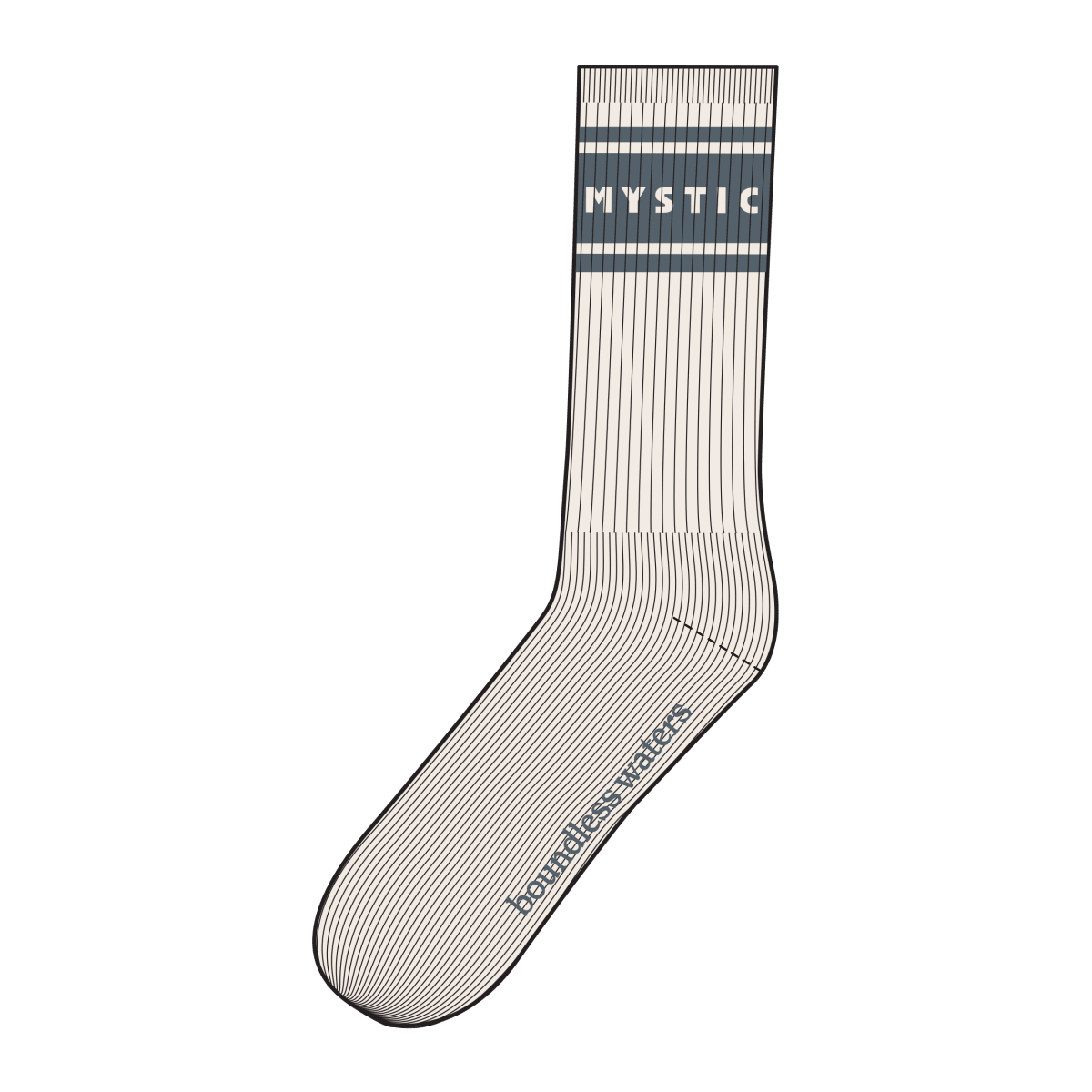 Mystic - Essential Socks - Tidal Blue - 39 - 42 - GearFreak